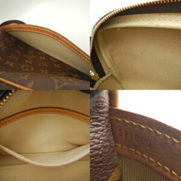 Louis Vuitton Monogram Reporter Shoulder Bag Brown - Picture 9 of 10